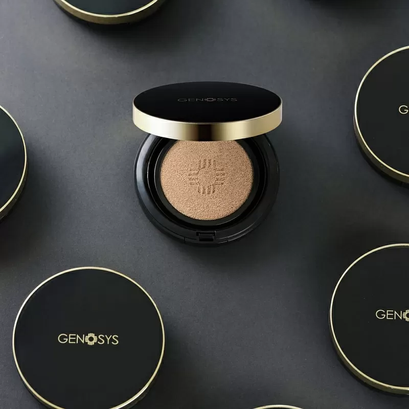 Genosys Skin Caring Blemish Balm Cushion Ivory SPF50