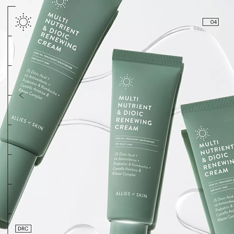 ALLIES OF SKIN Multi Nutrient & Dioic Renewing Cream