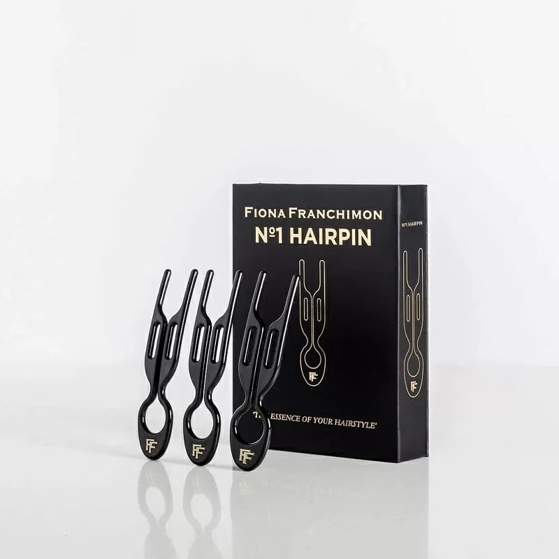 No1 HAIRPIN Black-3x Hairpin 