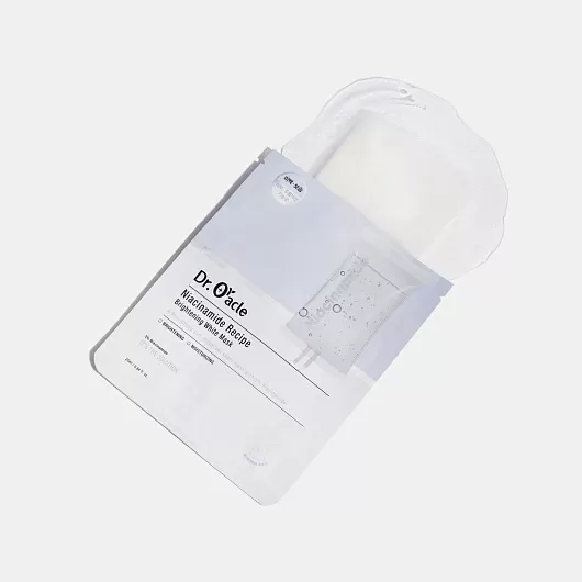 Dr. Oracle Niacinamide Recipe Brightening White Mask Box