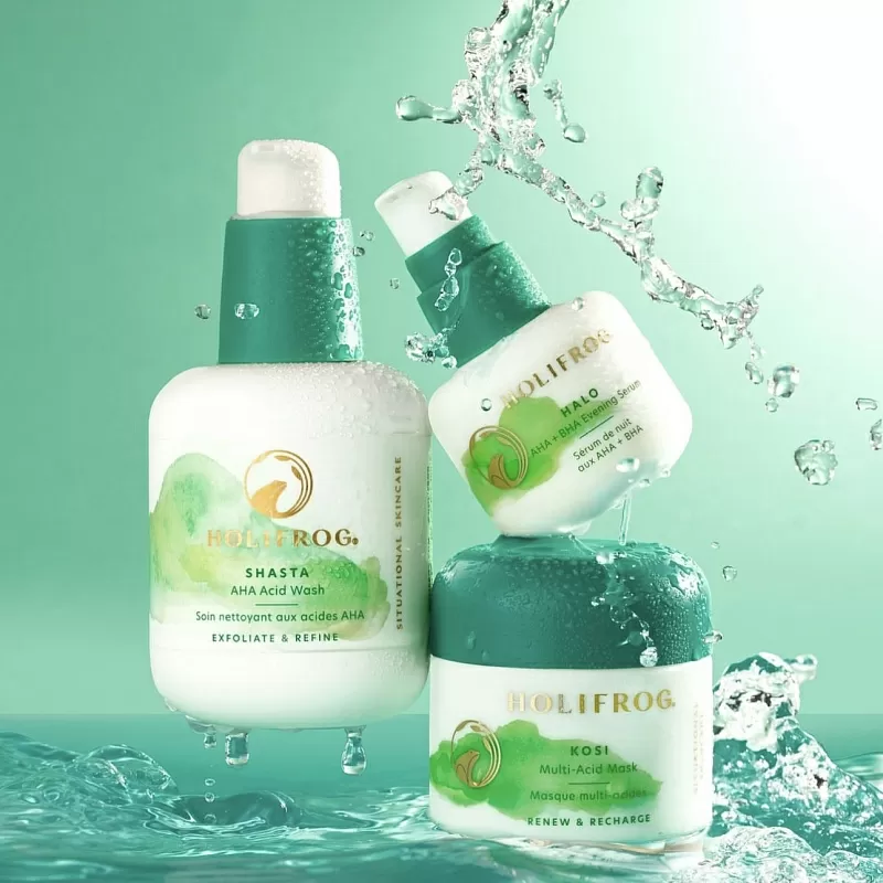 HOLIFROG Halo AHA + BHA Evening Serum