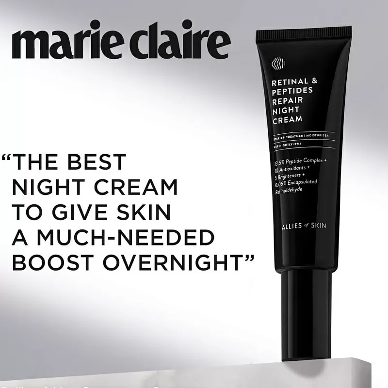 ALLIES OF SKIN RETINAL & PEPTIDES REPAIR NIGHT CREAM