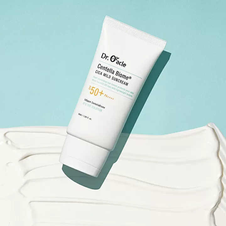 Dr. Oracle CentellaBiome Cica Mild Suncream SPF50+ PA++++