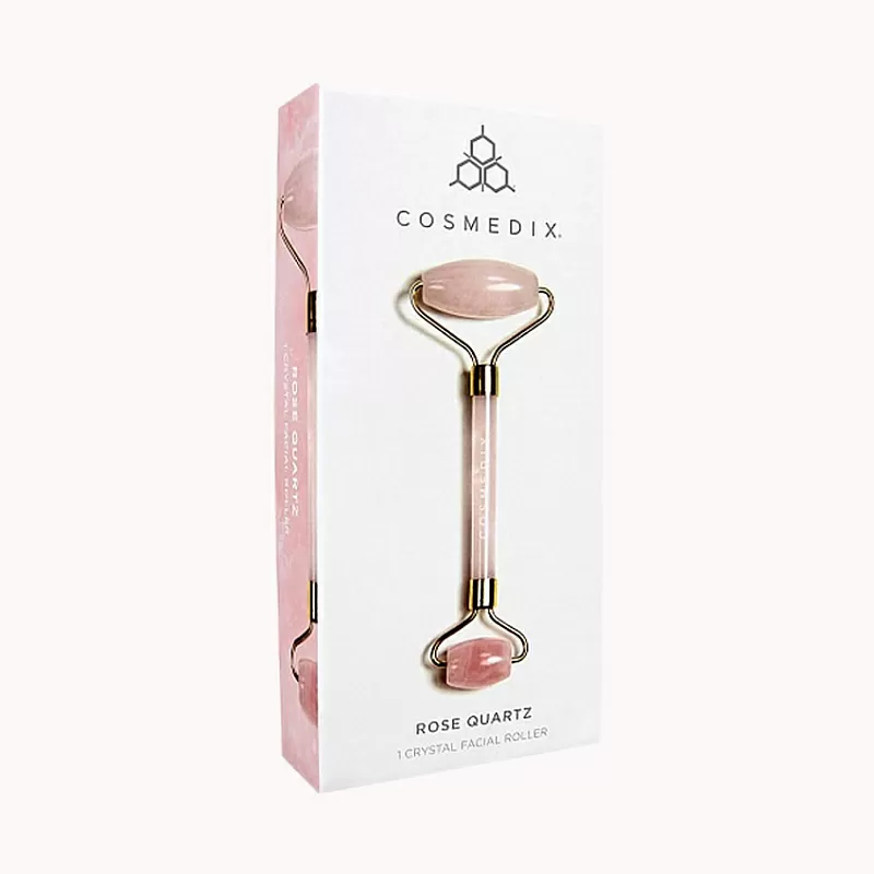 Cosmedix ROSE QUARTZ CRYSTAL FACIAL ROLLER
