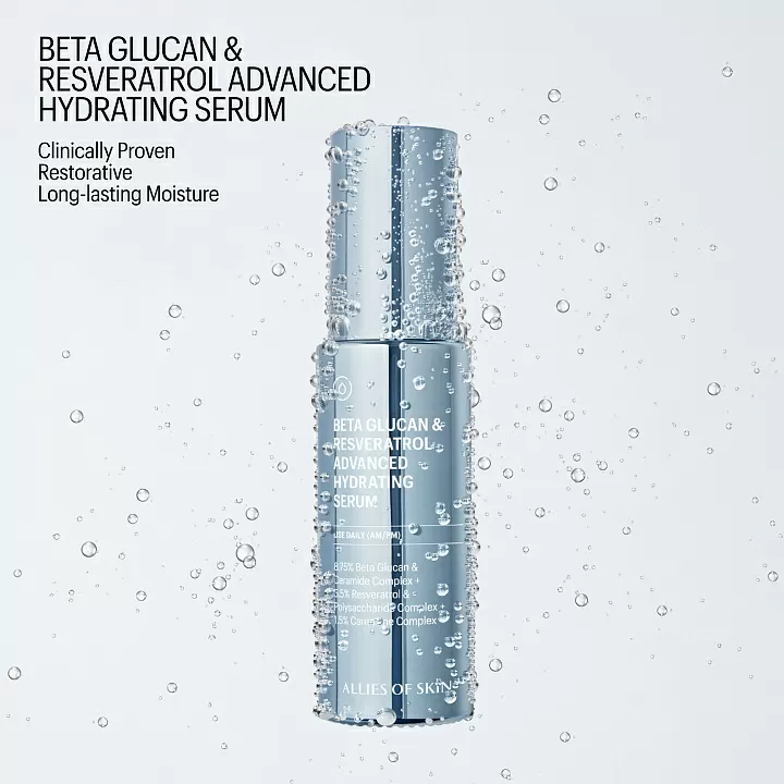 Allies of Skin Beta Glucan & Resveratrol Advanced Hydrating Serum