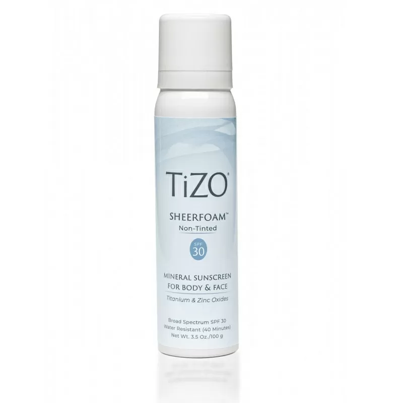 TiZO SheerFoam SPF-30 Non-Tinted