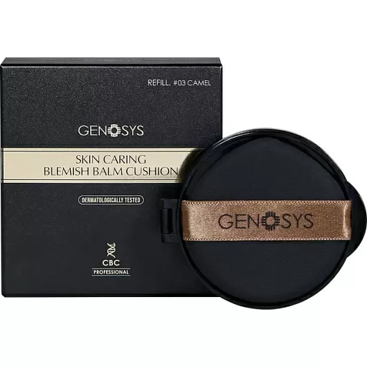 Genosys Skin Caring Blemish Balm Cushion Camel SPF50/PA++++ Refill
