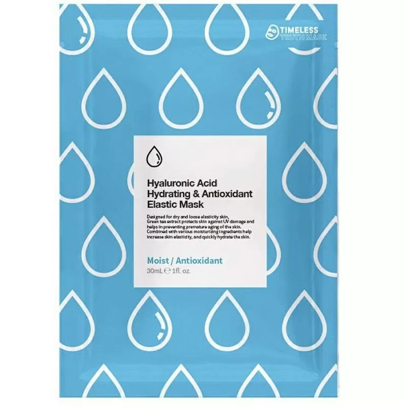 TIMELESS TRUTH Hyaluronic Acid Hydrating Antioxidant Elastic mask