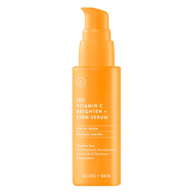 ALLIES OF SKIN 20% Vitamin C Brighten + Firm Serum