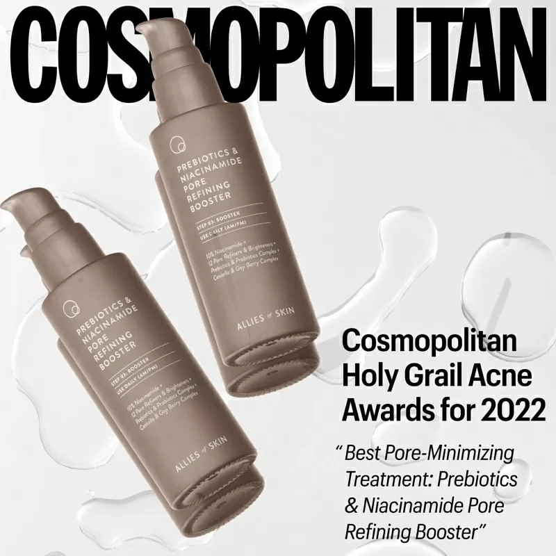 ALLIES OF SKIN Prebiotics & Niacinamide Pore Refining Booster