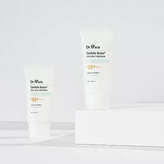 Dr. Oracle CentellaBiome Cica Mild Suncream SPF50+ PA++++