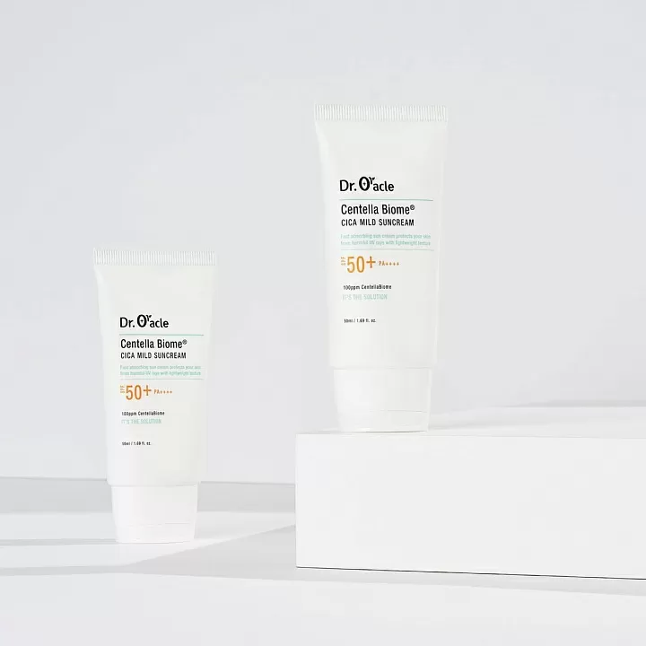 Dr. Oracle CentellaBiome Cica Mild Suncream SPF50+ PA++++