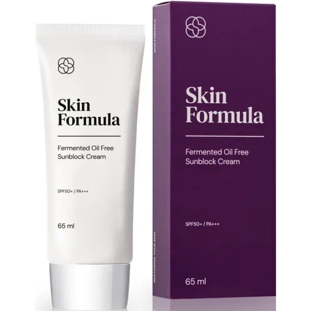 Skin Formula Fermented Oil Free Sunblock Cream SPF50+ PA+++