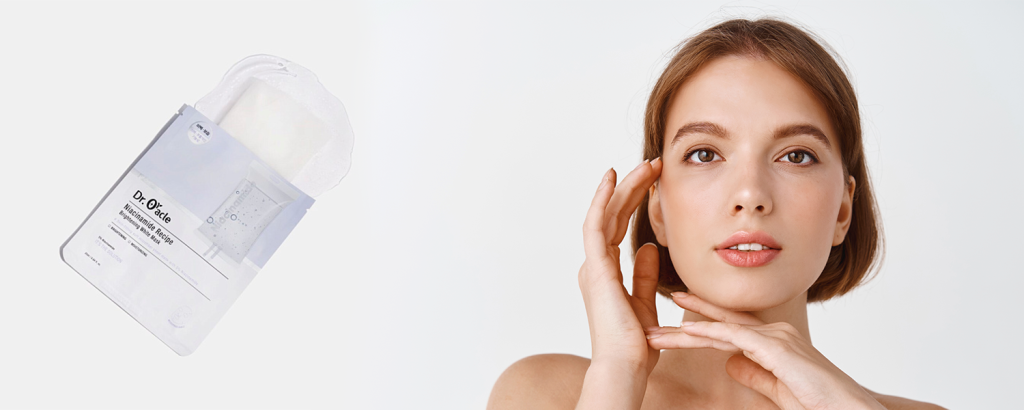 Dr. Oracle Niacinamide Recipe Brightening White Mask Box.png style=