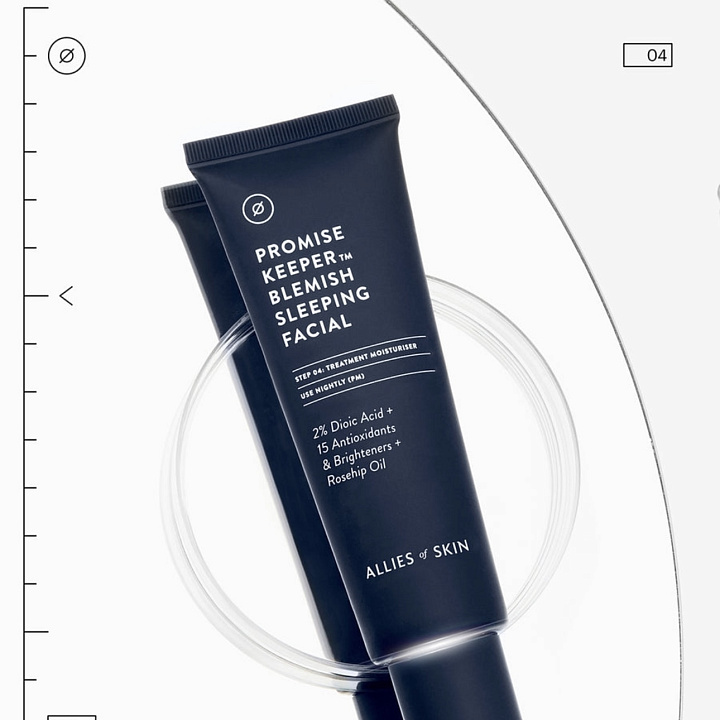ALLIES OF SKIN Promise Keeper Blemish Sleeping Facial