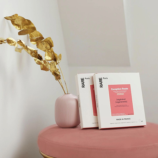 Rare Paris BOX OF 5 EXCEPTION ROSEE