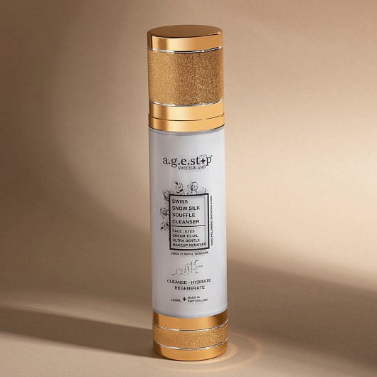 A.G.E.STOP SWITZERLAND SWISS SNOW SILK SOUFFLE CLEANSER