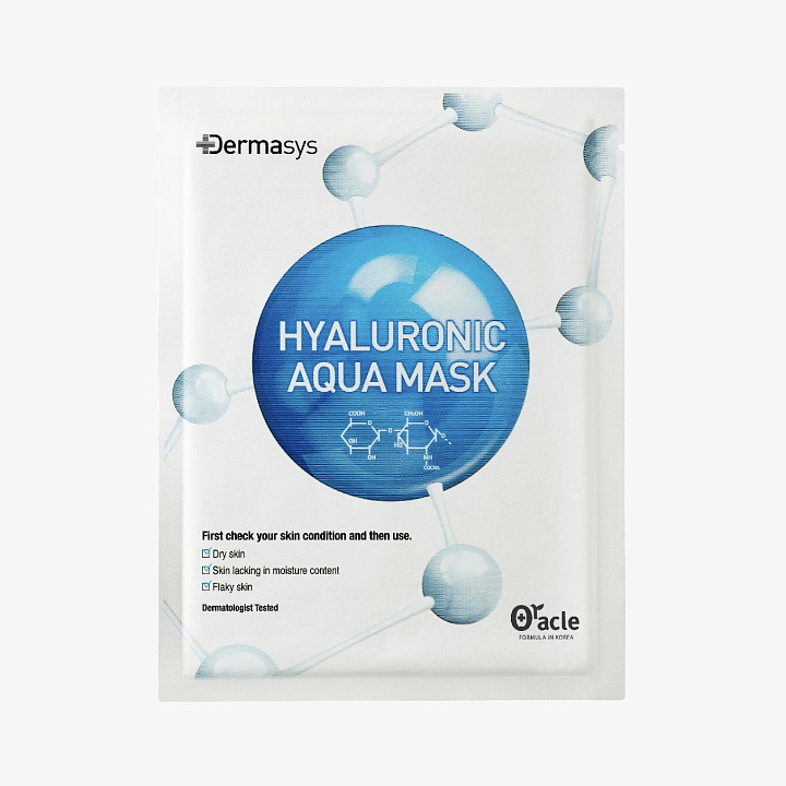 Dr. Oracle Dermasys Hyaluronic Aqua Mask Box