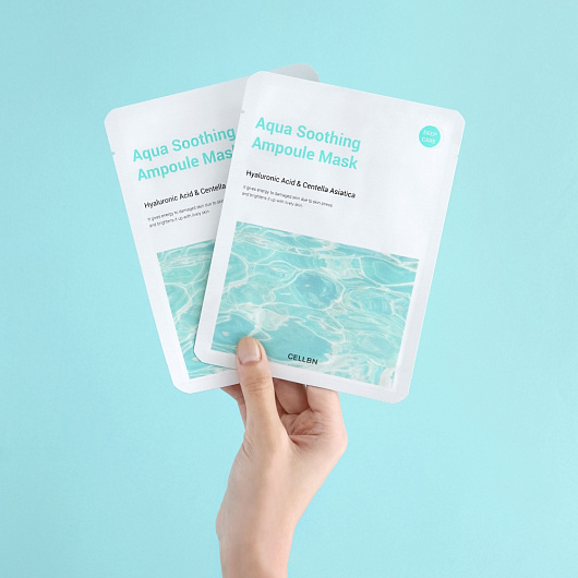 CELLBN AQUA SOOTHING AMPOULE MASK