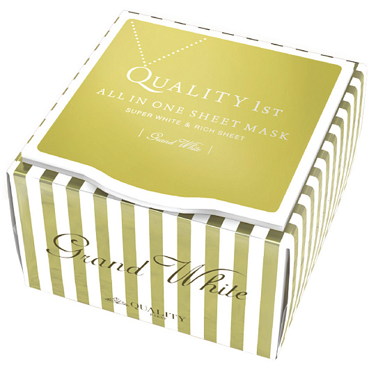 Quality First All In One Sheet Mask Grand White