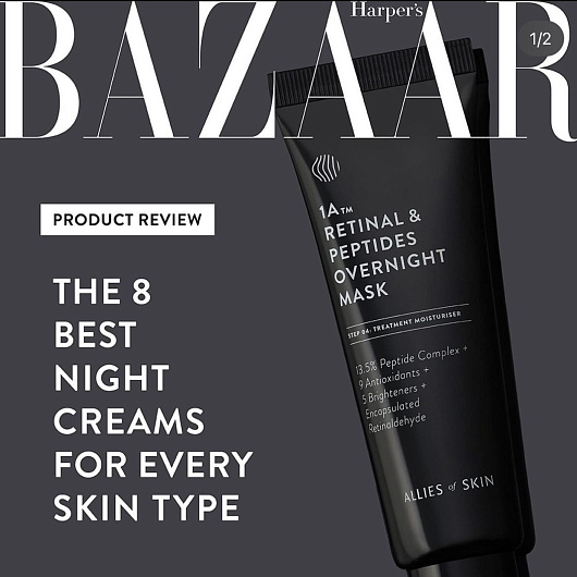 ALLIES OF SKIN RETINAL & PEPTIDES REPAIR NIGHT CREAM