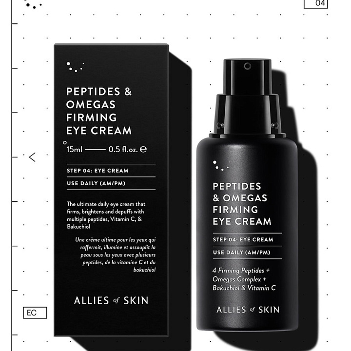 ALLIES OF SKIN PEPTIDES & OMEGAS FIRMING EYE CREAM