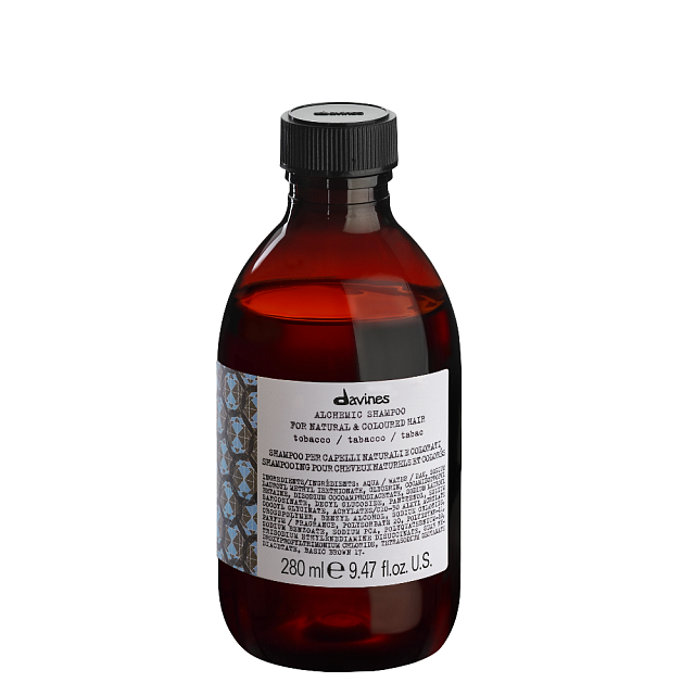 Davines Alchemic Shampoo For Natural And Coloured Hair (Tobacco)
