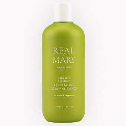 RATED GREEN REAL MARY COLD BREWED ROSEMARY EXFOLIATING SCALP SHAMPOO