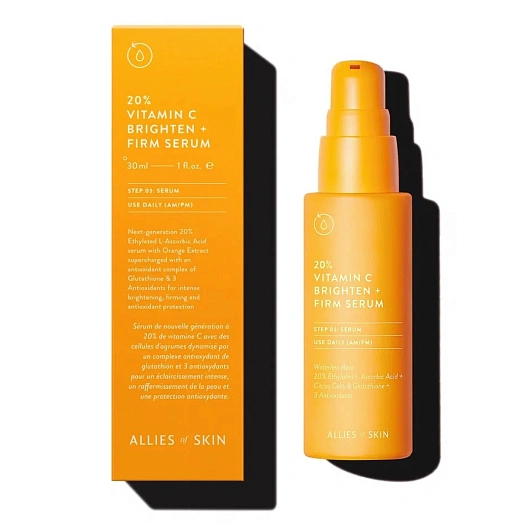 ALLIES OF SKIN 20% Vitamin C Brighten + Firm Serum