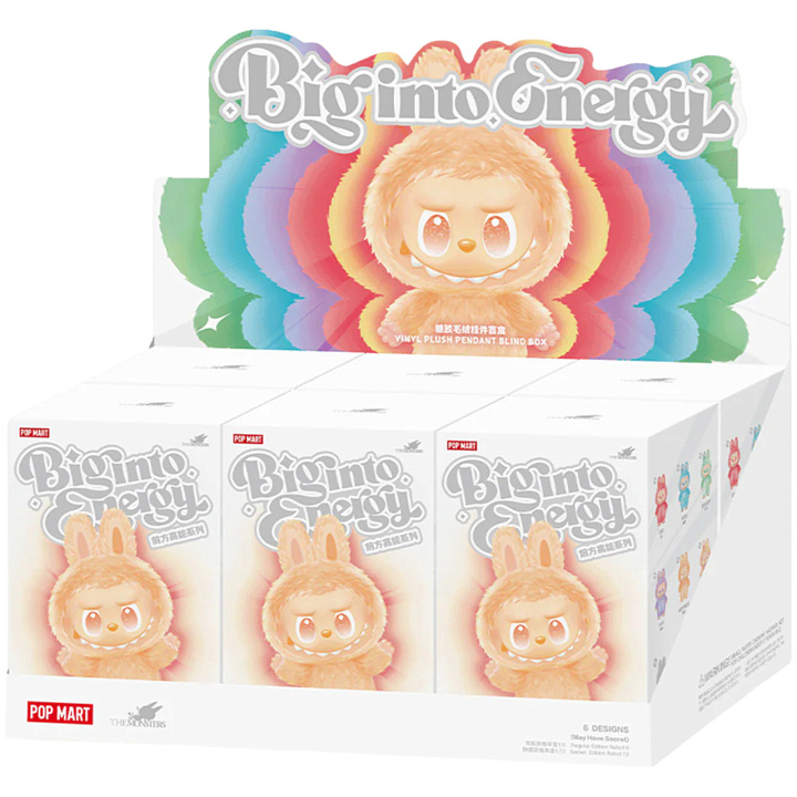 Pop Mart LABUBU THE MONSTERS BIG INTO ENERGY SERIES