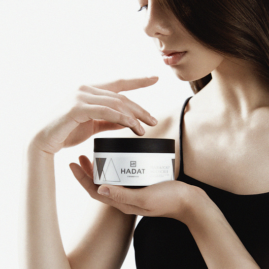 HADAT COSMETICS HAIR & SCALP MUD  SCRUB