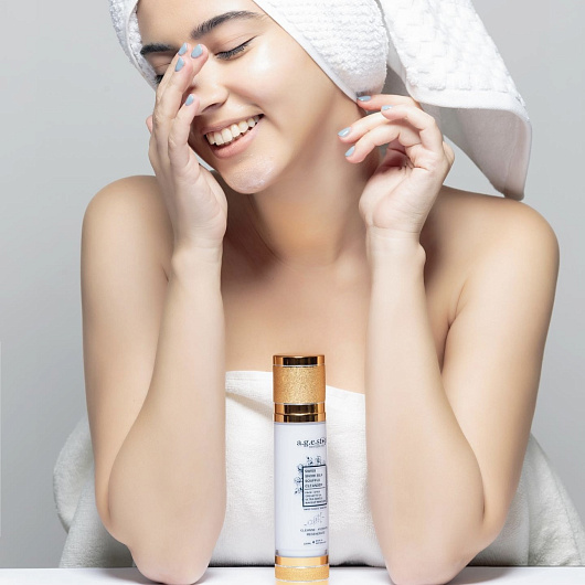 A.G.E.STOP SWITZERLAND SWISS SNOW SILK SOUFFLE CLEANSER