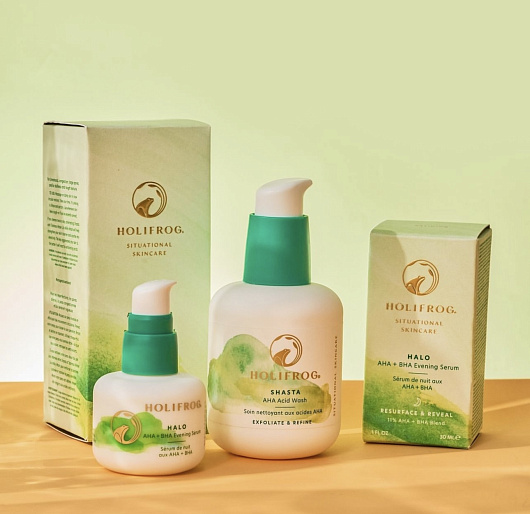 HOLIFROG Halo AHA + BHA Evening Serum