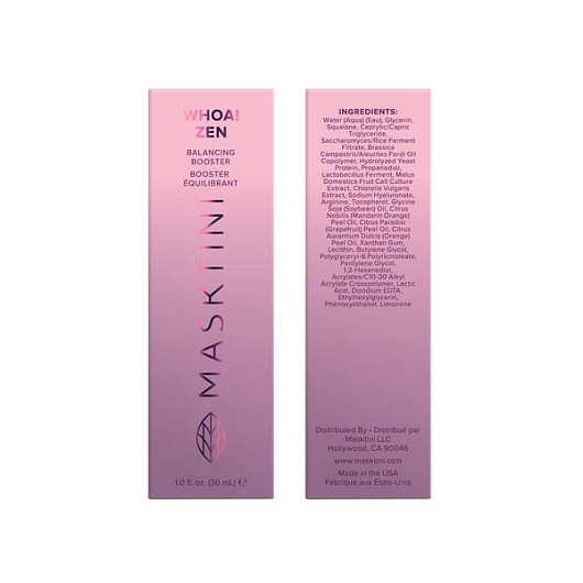 Masktini Whoa! Zen Balancing Booster