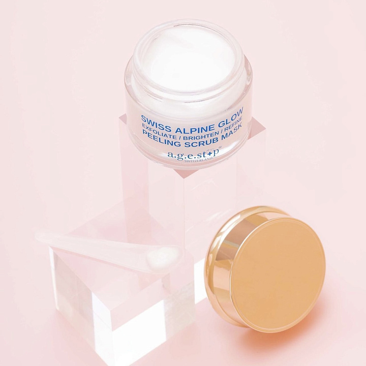 A.G.E.STOP SWITZERLAND SWISS ALPINE GLOW PEELING SCRUB MASK