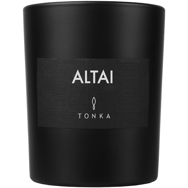 Tonka Candle Altai Black Matt 