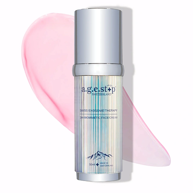 A.G.E.STOP SWITZERLAND SWISS EXOSOME THERAPY 24H BIOMIMETIC FACE CREAM
