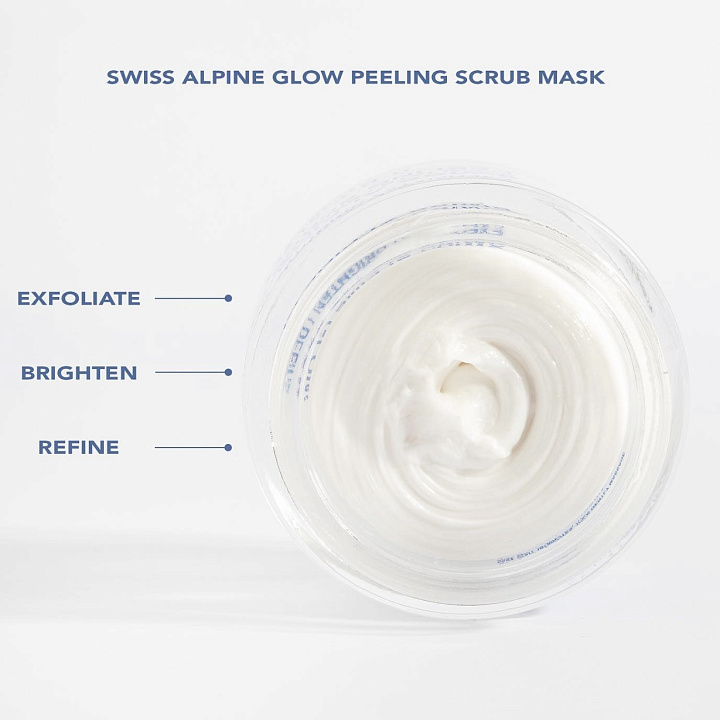 A.G.E.STOP SWITZERLAND SWISS ALPINE GLOW PEELING SCRUB MASK