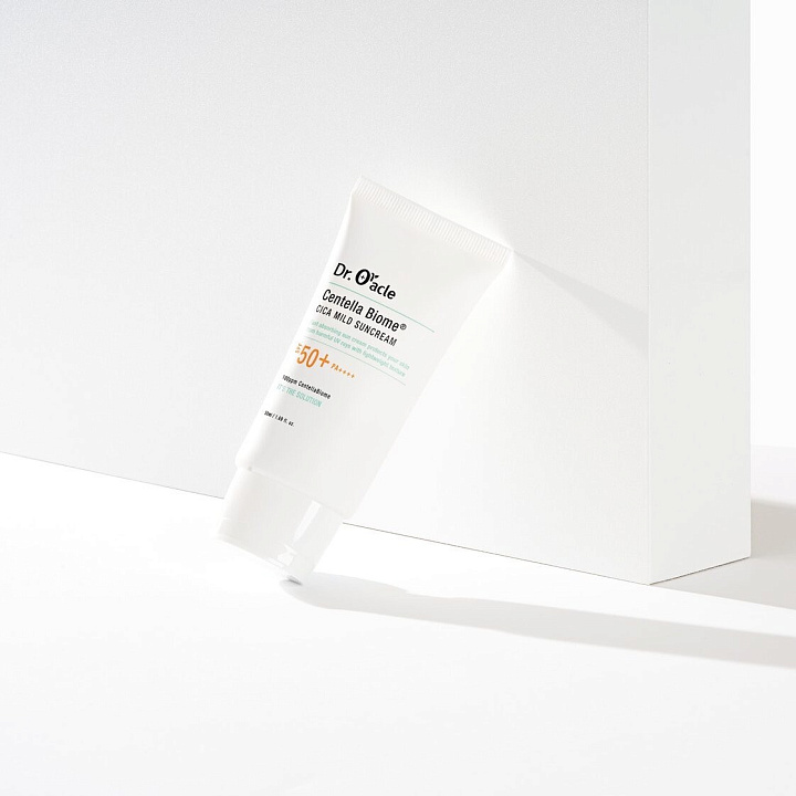Dr. Oracle Centella Biome Cica Mild Suncream SPF50+ PA++++