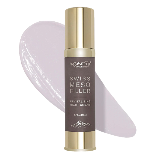 A.G.E.STOP SWITZERLAND SWISS MESO FILLER REVITALIZING NIGHT CREAM