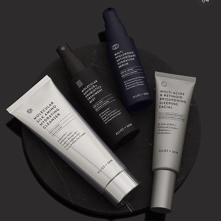 ALLIES OF SKIN Multi Acids & Retinoid Brightening Sleeping Facial