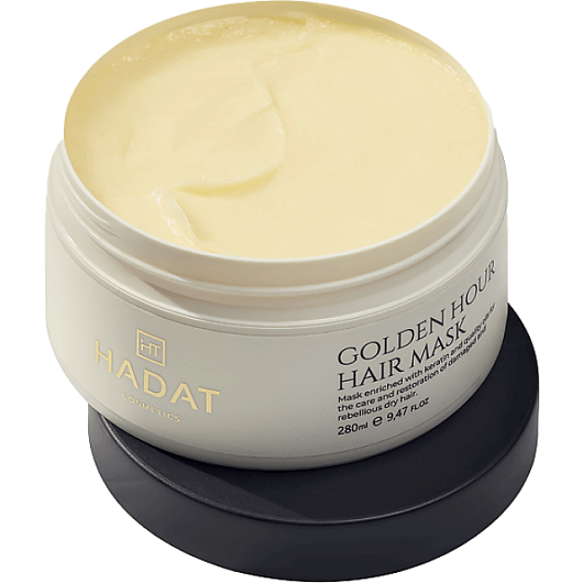Hadat Cosmetics golden hour hair mask