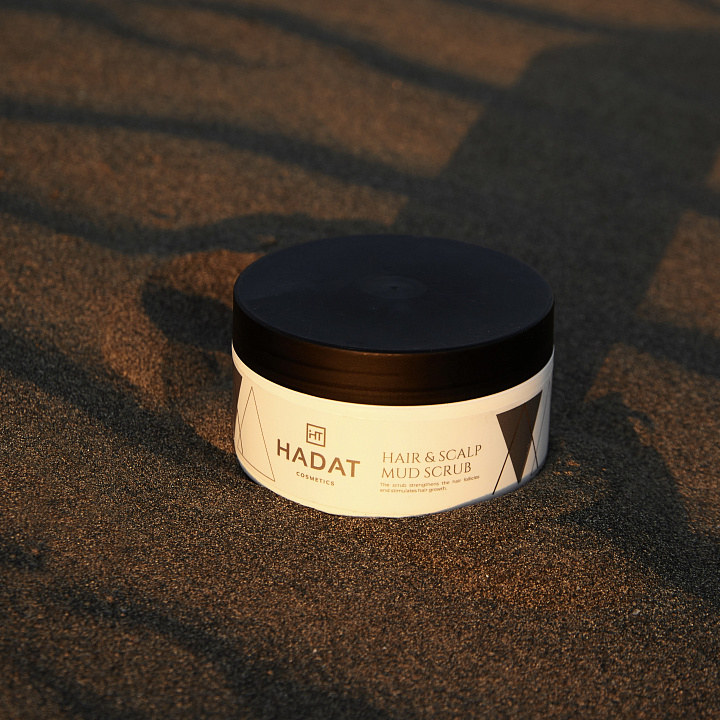 HADAT COSMETICS HAIR & SCALP MUD  SCRUB