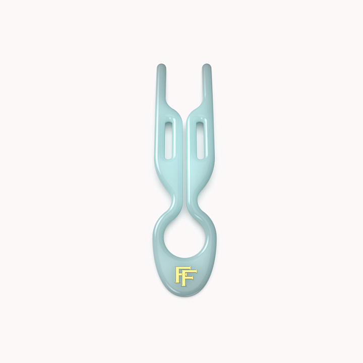 No1 HAIRPIN Tantalizing Blue-3x Hairpins Box
