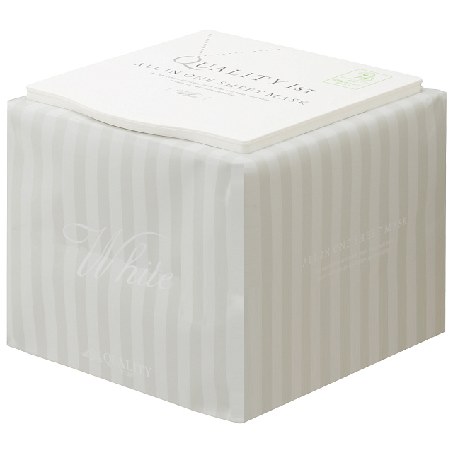 Quality First All In One Sheet Mask White