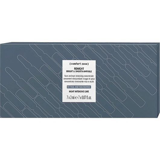 Comfort Zone Renight Bright & Smooth Ampoule 