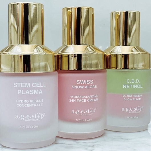 A.G.E.STOP SWITZERLAND C.B.D. RETINOL GLOW ELIXIR