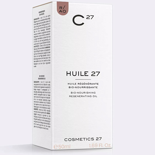 Cosmetics 27 Huile 27