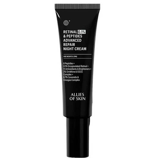 Allies of Skin Retinal 0,1% & Peptides Advanced Repair Night Cream