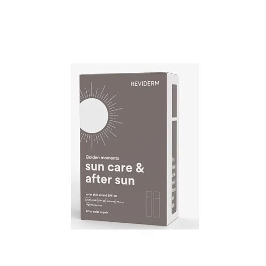 Reviderm Golden Moments sun care & after sun